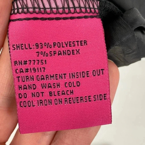 Betsey Johnson Vegan Leather Faux Wrap Dress Womens Size Small Black Half Sleeve - Picture 7 of 8